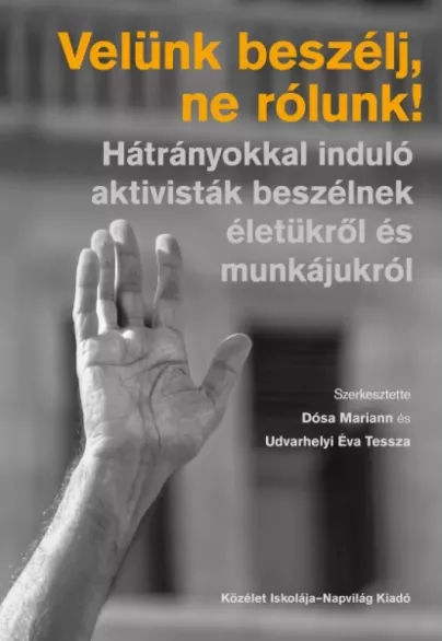 Velünk beszélj, ne rólunk! borító