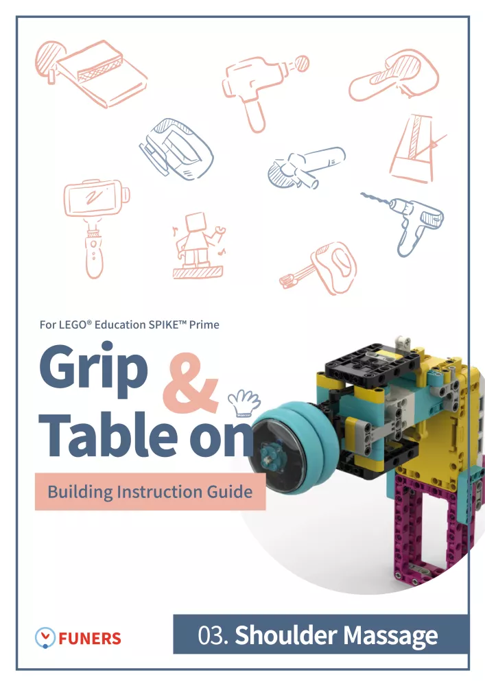 SPIKE™ Prime 03. Shoulder Massage Building Instruction Guide borító
