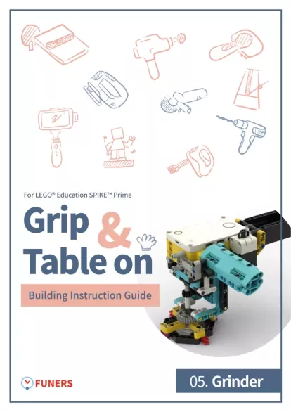 SPIKE™ Prime 05. Grinder Building Instruction Guide borító