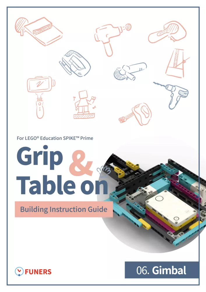 SPIKE™ Prime 06. Gimbal Building Instruction Guide borító