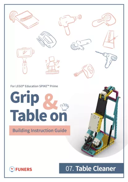 SPIKE™ Prime 07. Table Cleaner Building Instruction Guide borító