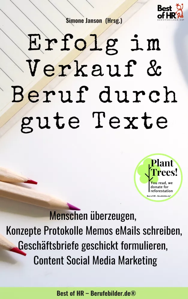 Erfolg im Verkauf & Beruf durch gute Texte borító