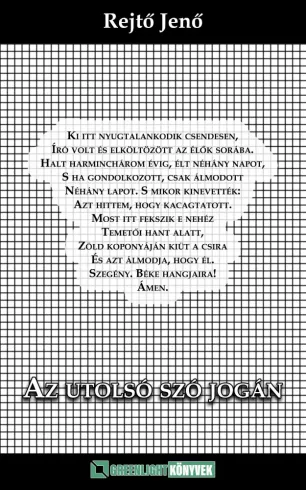 Az utolsó szó jogán borító