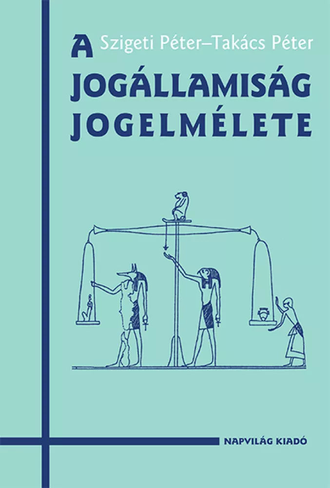 A jogállamiság jogelmélete borító