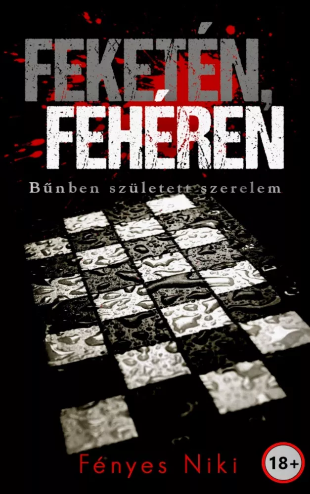 Feketén fehéren borító