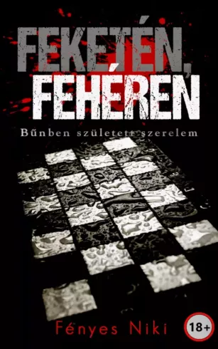 Feketén fehéren borító