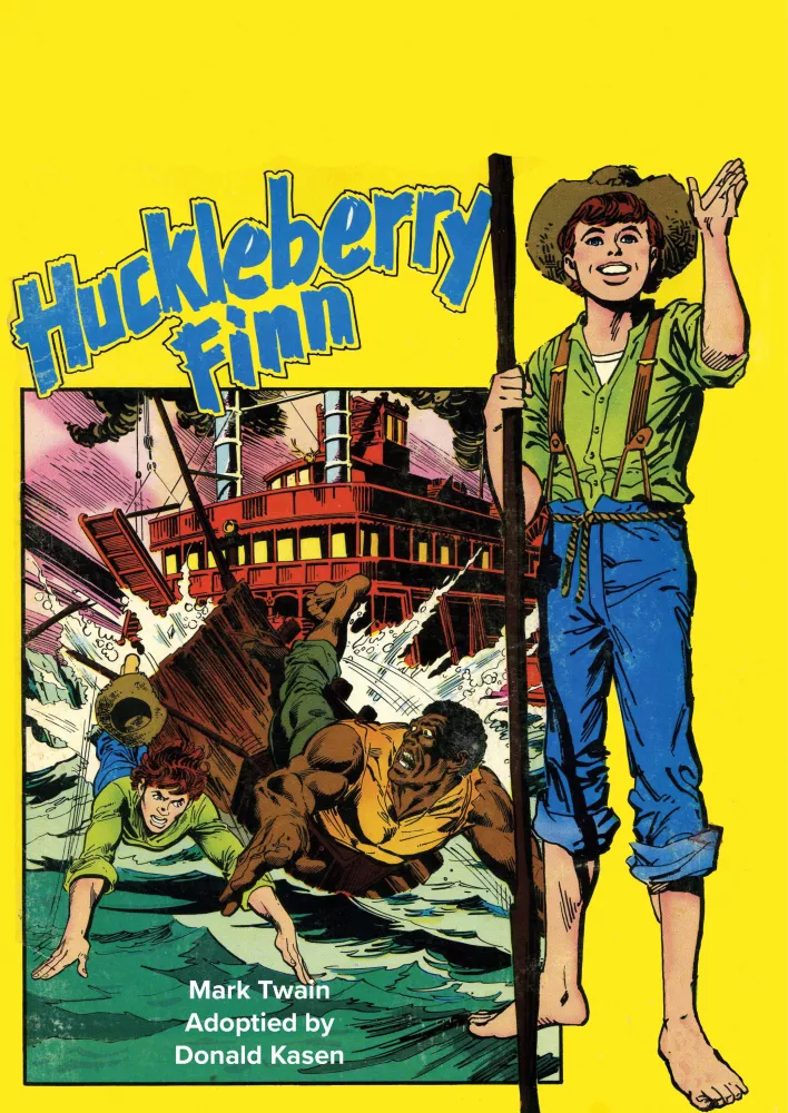 The Adventures of Huckleberry Finn! borító