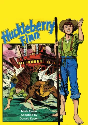 The Adventures of Huckleberry Finn! borító