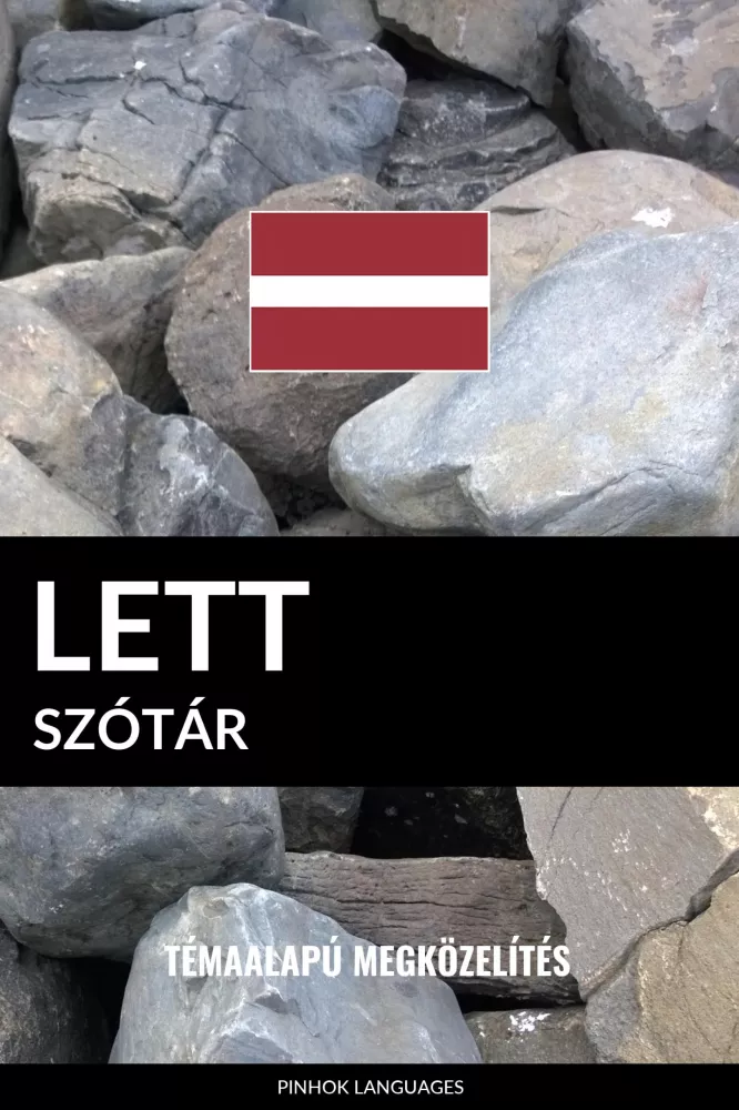 Lett szótár borító