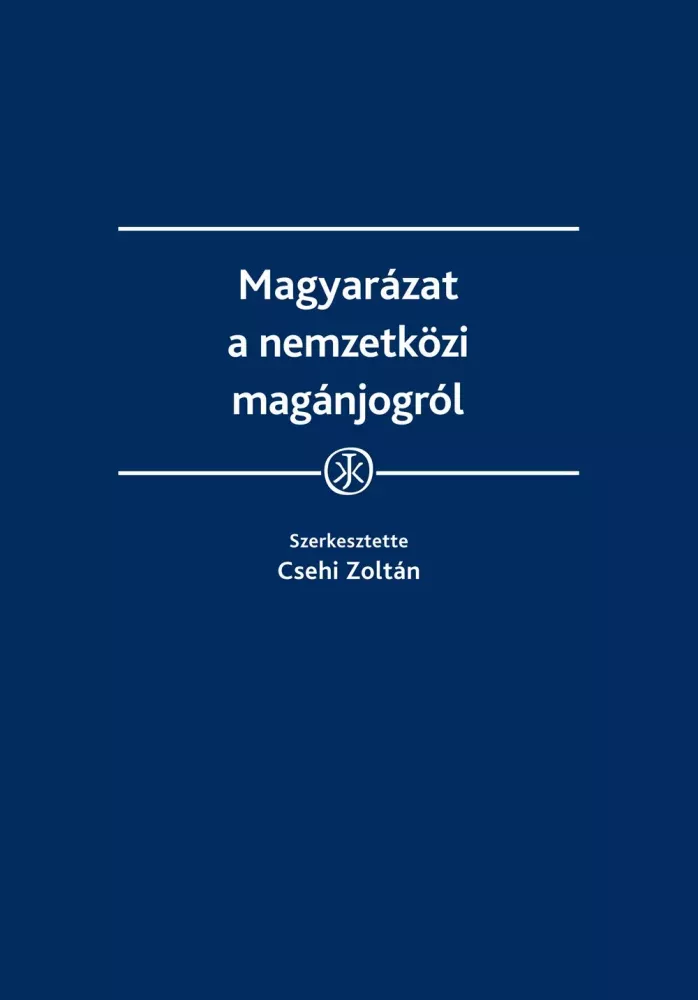 Magyarázat a nemzetközi magánjogról
