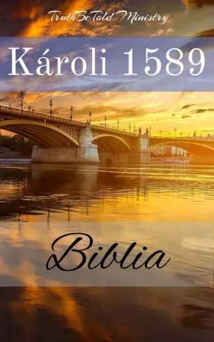 Károli 1589 borító