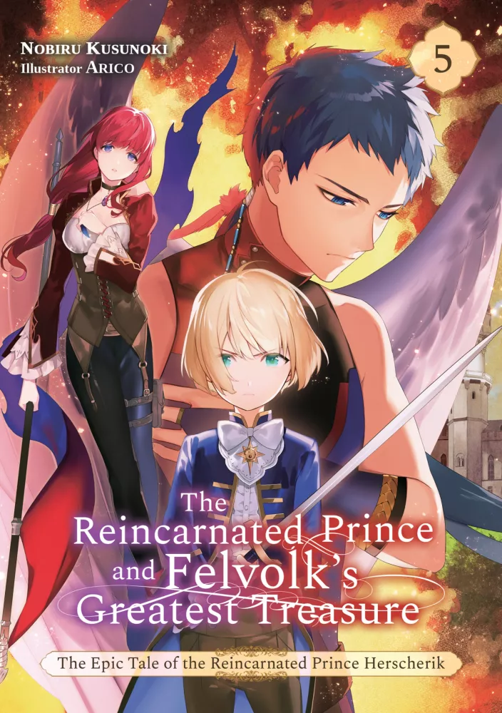 The Reincarnated Prince and Felvolk's Greatest Treasure (Volume 5) borító