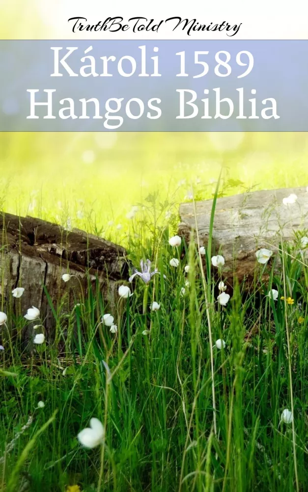 Károli 1589 - Hangos Biblia borító