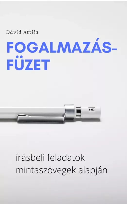 Fogalmazásfüzet borító