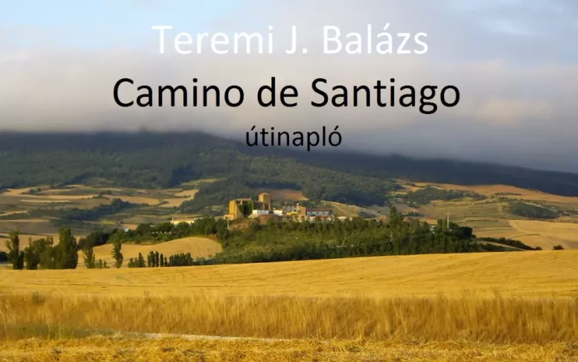 Camino de Santiago - útinapló borító