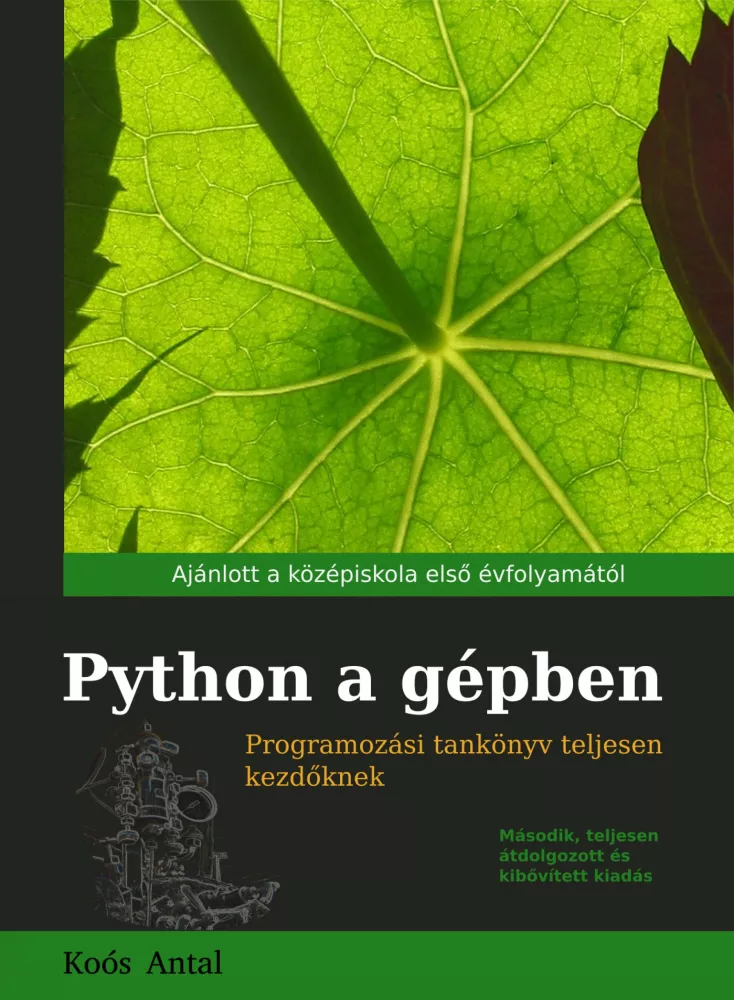 Python a gépben borító