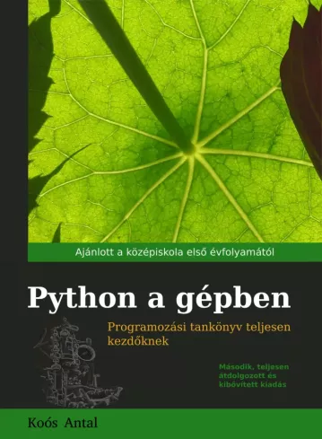 Python a gépben borító