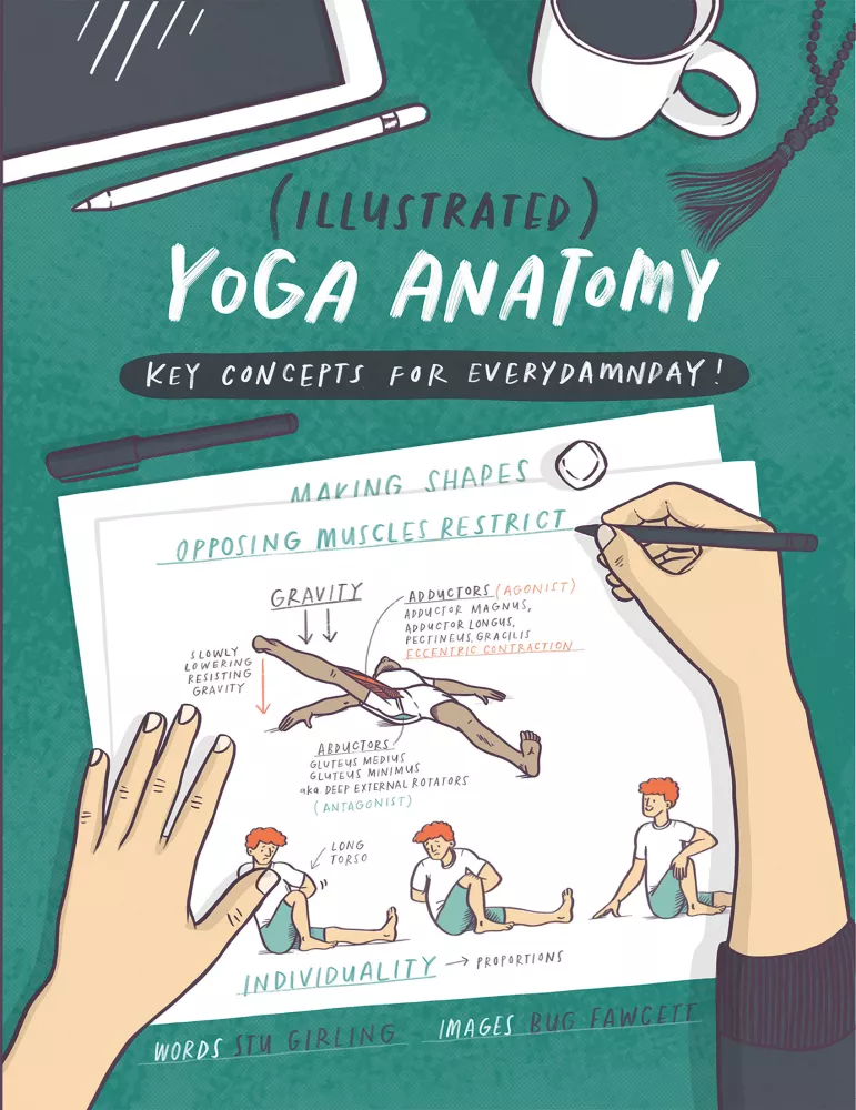 Illustrated Yoga Anatomy borító