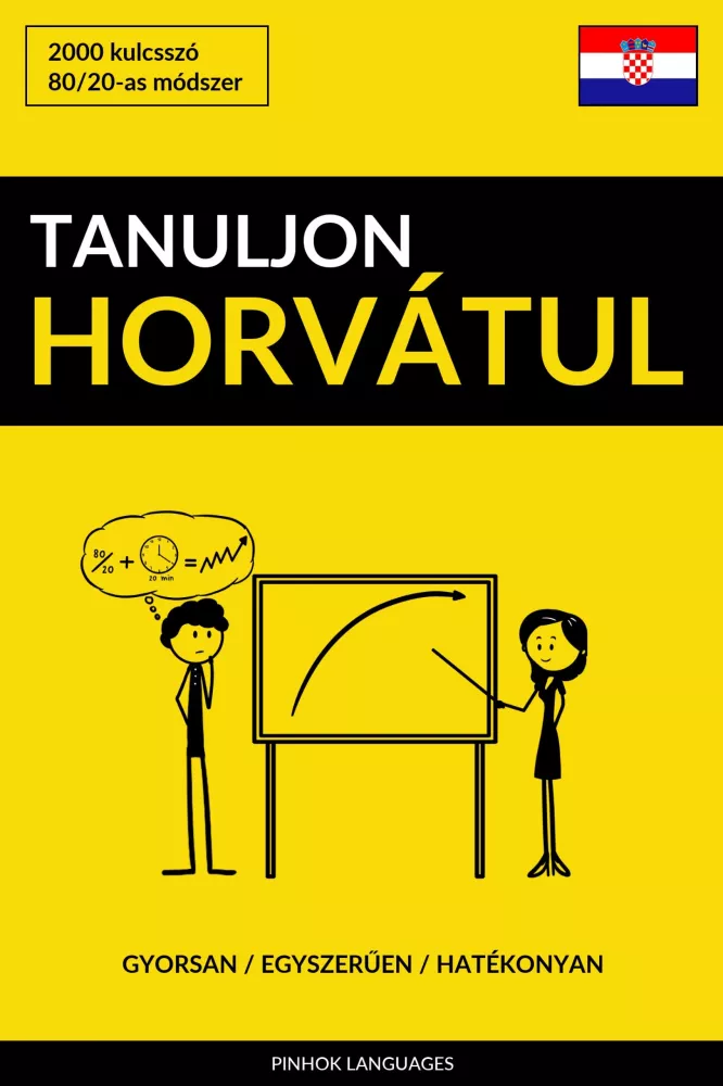 Tanuljon Horvátul - Gyorsan / Egyszerűen / Hatékonyan borító