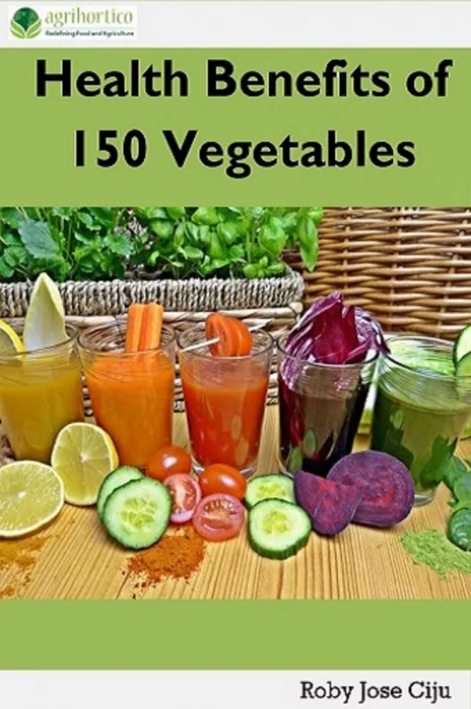 Health Benefits of 150 Vegetables borító