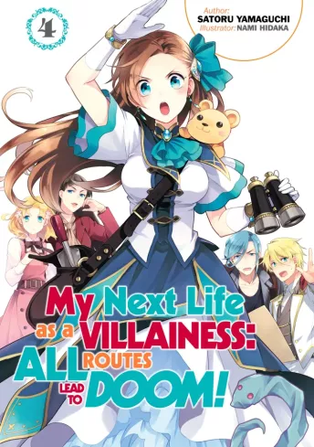 My Next Life as a Villainess: All Routes Lead to Doom! Volume 4 borító
