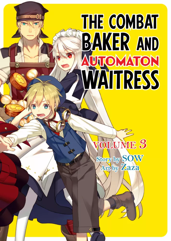 The Combat Baker and Automaton Waitress: Volume 3 borító