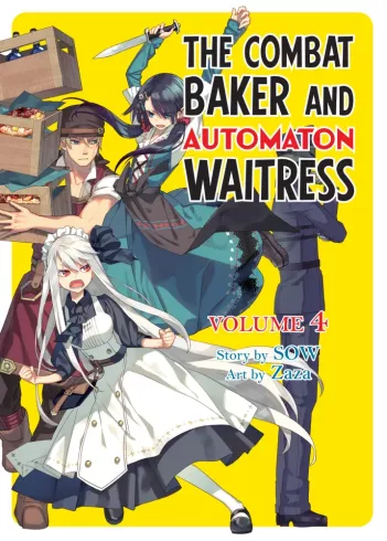 The Combat Baker and Automaton Waitress: Volume 4 borító