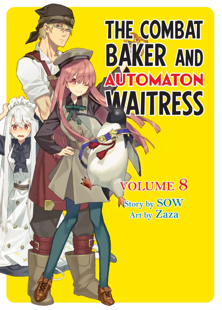 The Combat Baker and Automaton Waitress: Volume 8 borító