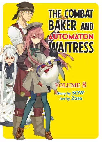 The Combat Baker and Automaton Waitress: Volume 8 borító