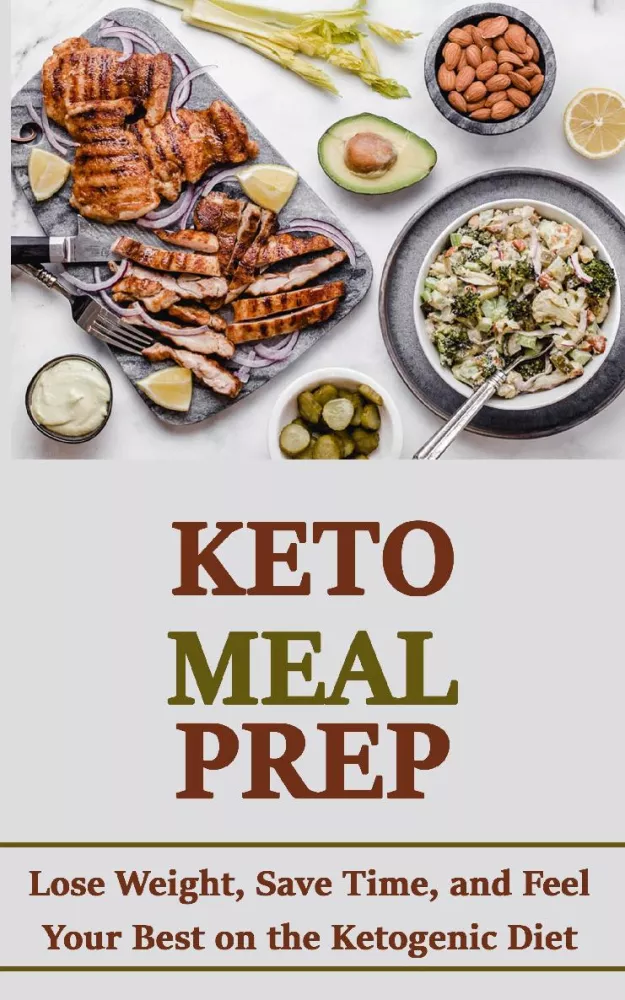 Keto Meal Prep borító