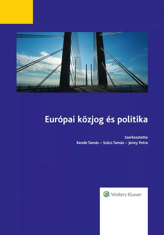 Európai közjog és politika borító