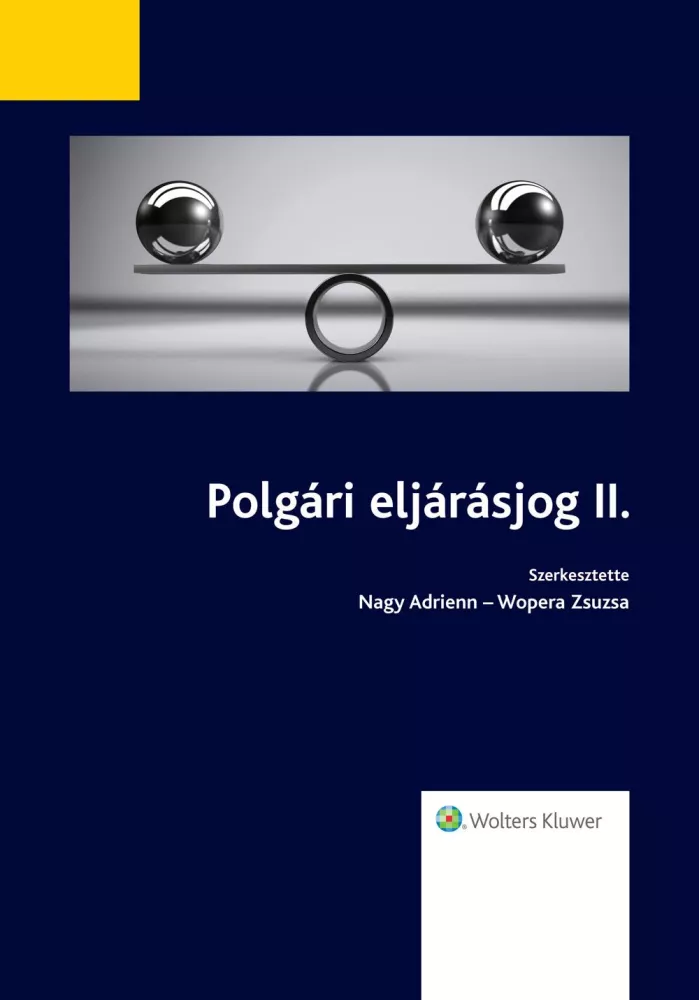 Polgári eljárásjog II. borító