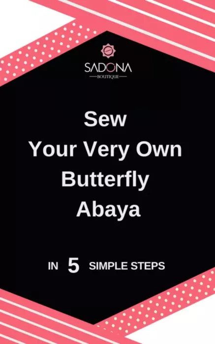 Sew Your Very Own Butterfly Abaya borító