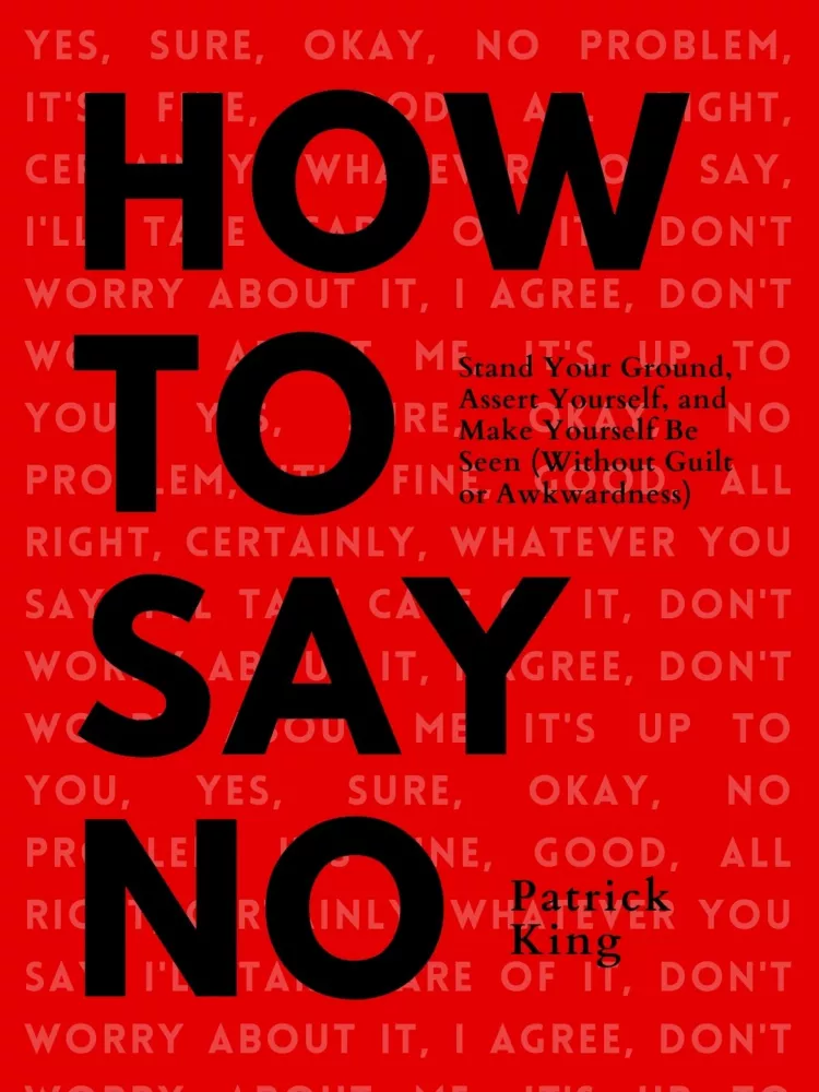 How To Say No borító