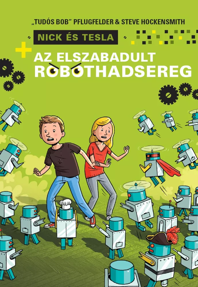 Az elszabadult robothadsereg borító