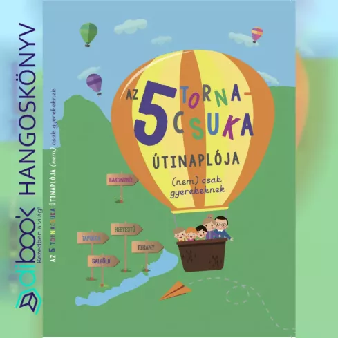 Az 5 tornacsuka útinaplója borító
