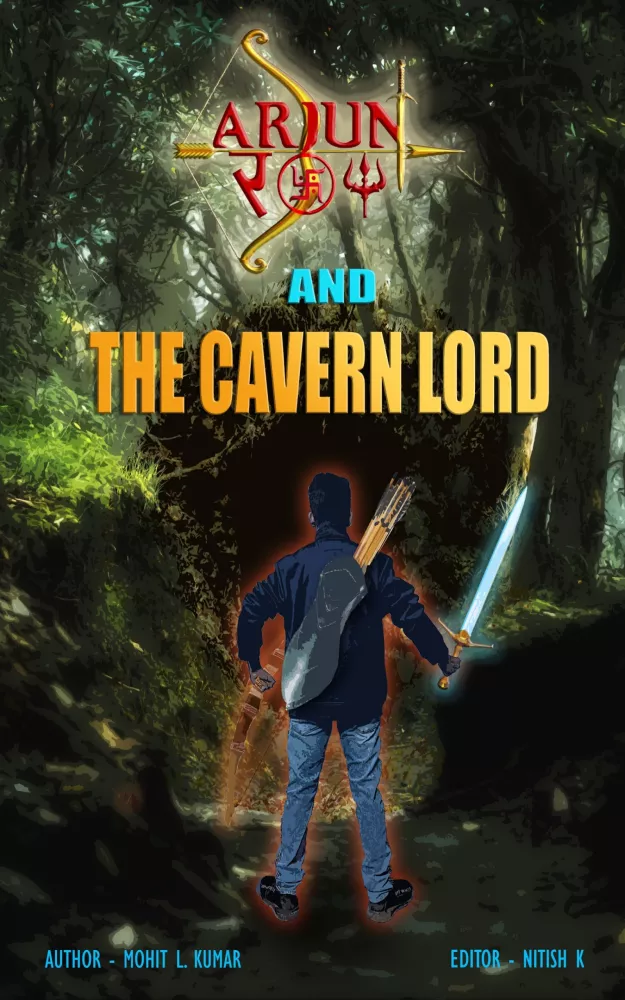 Arjun Roy and the Cavern Lord borító