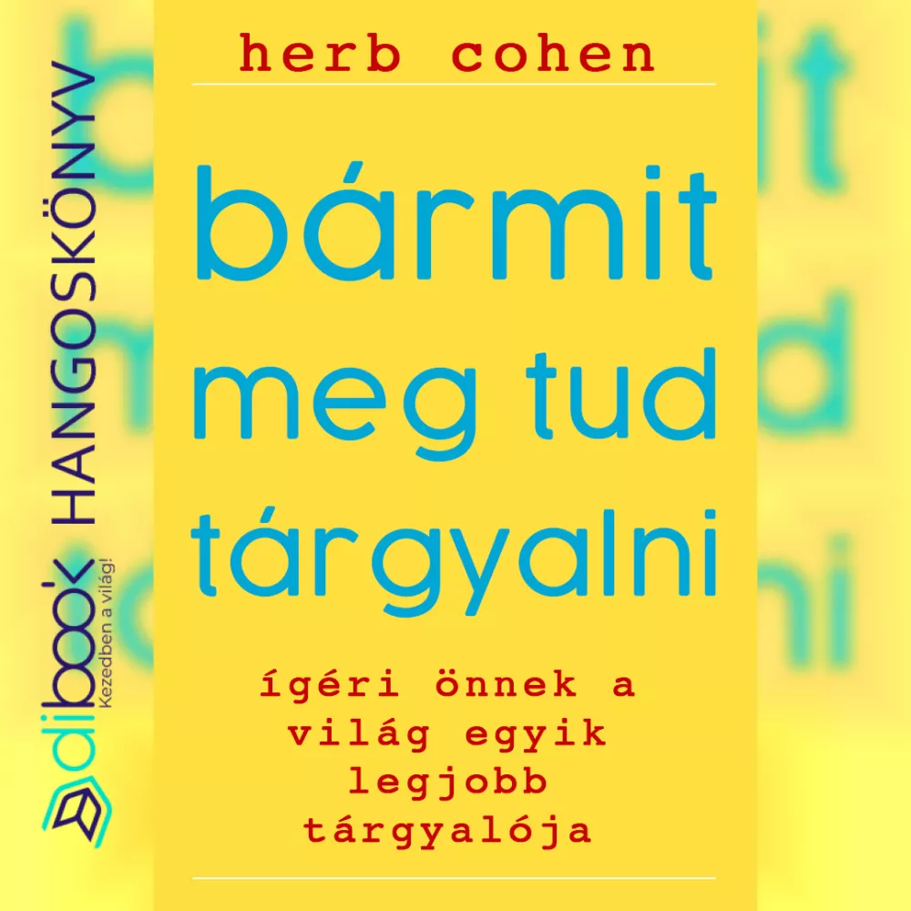 Bármit meg tud tárgyalni borító