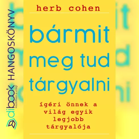 Bármit meg tud tárgyalni borító