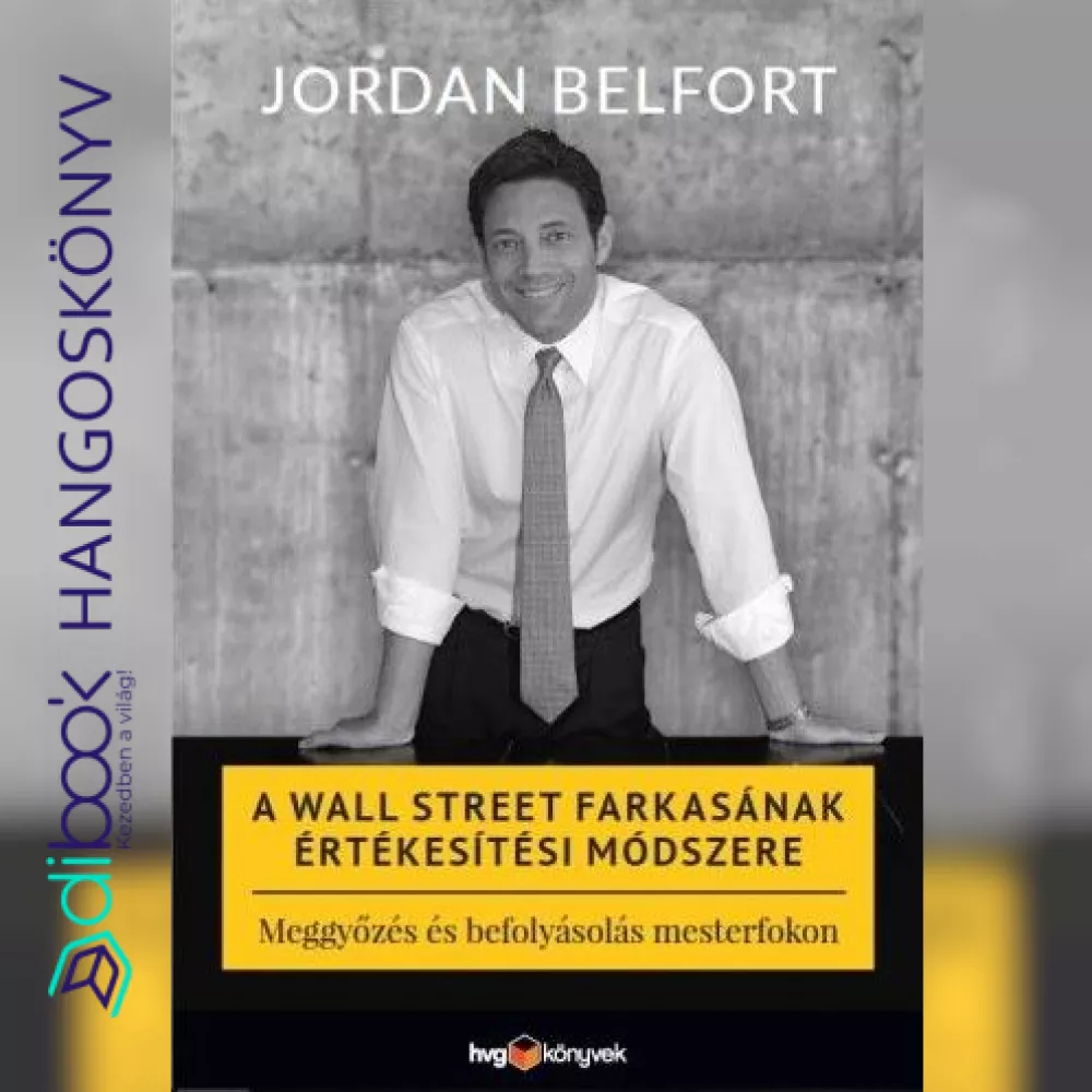 A Wall Street farkasának értékesítési módszere borító