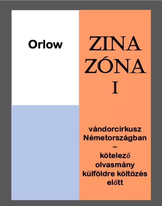 Zina Zona I. borító
