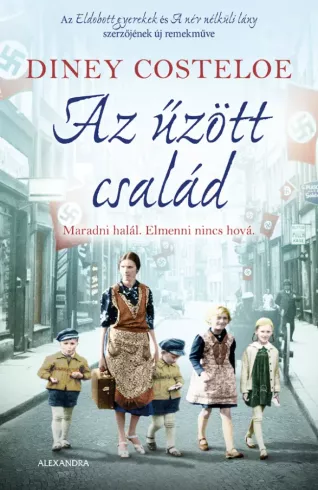 Az űzött család borító