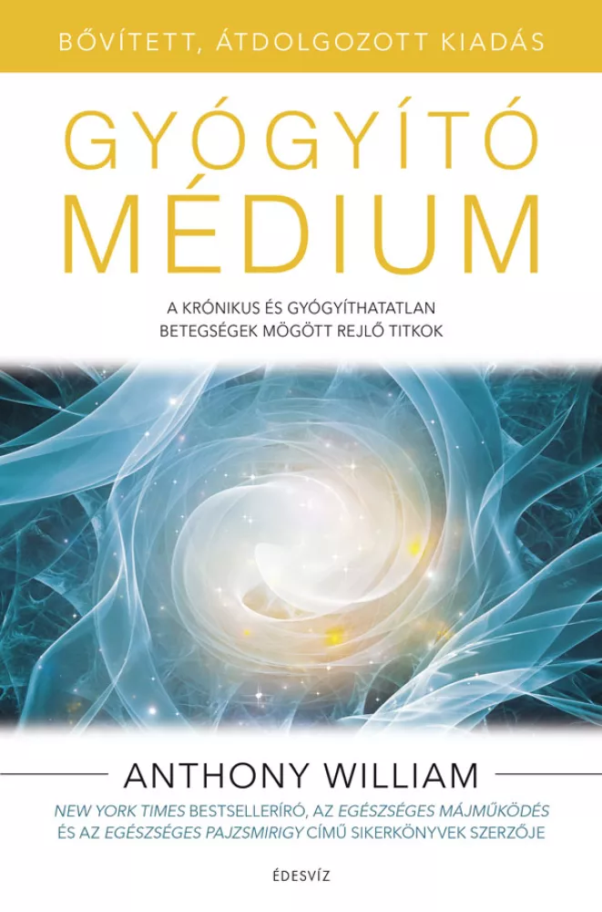 Gyógyító médium - bővített, átdolgozott kiadás borító