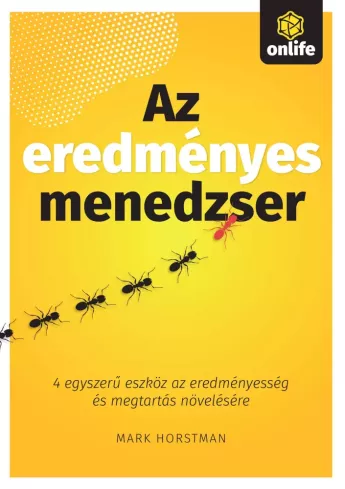 Az erdeményes menedzser borító