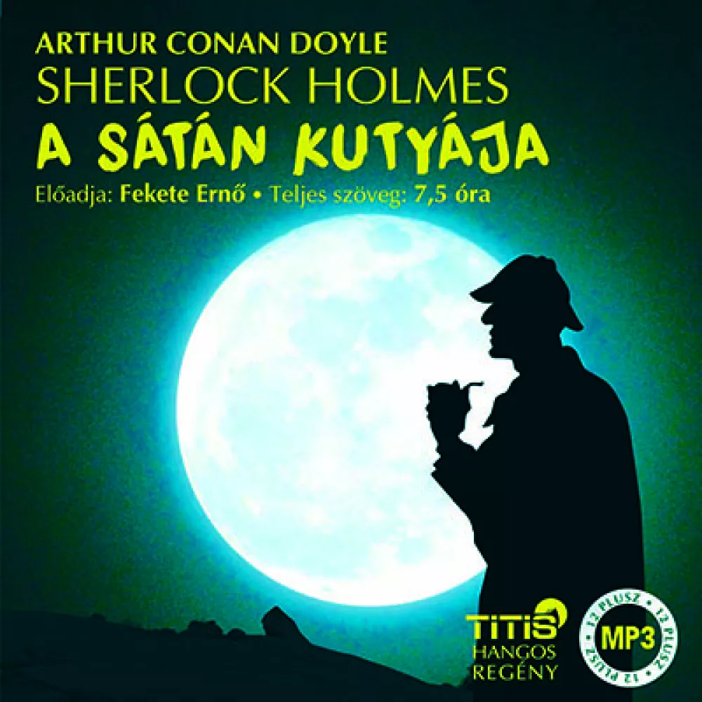 Sherlock Holmes - (3. regény)  A sátán kutyája borító