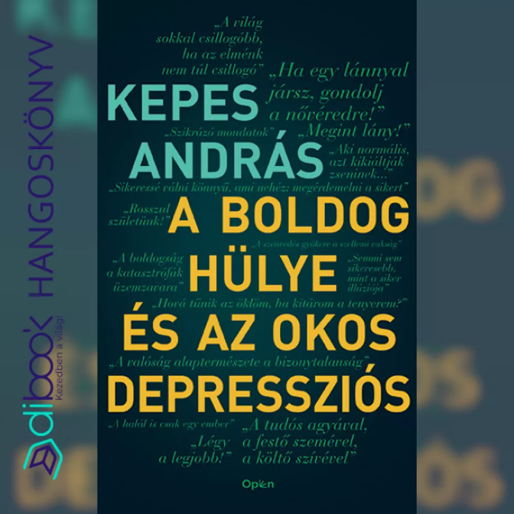 A boldog hülye és az okos depressziós borító