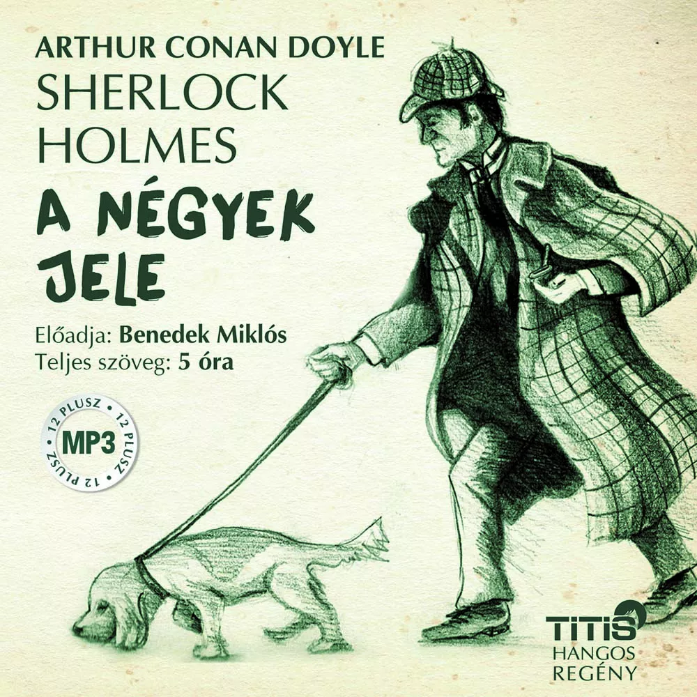Sherlock Holmes (2. regény) - A négyek jele borító