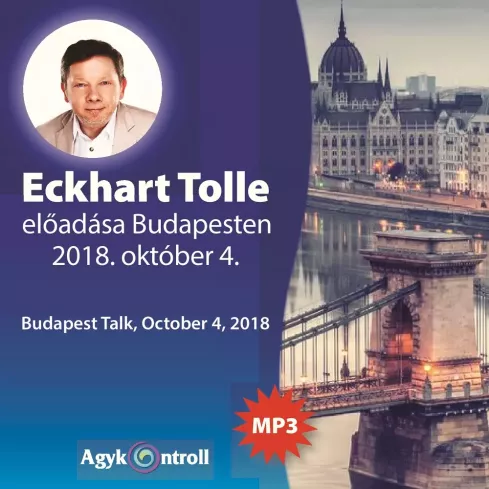 Eckhart Tolle Budapesten borító