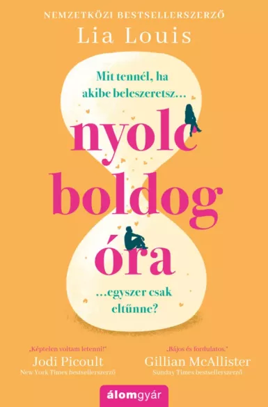 Nyolc boldog óra borító