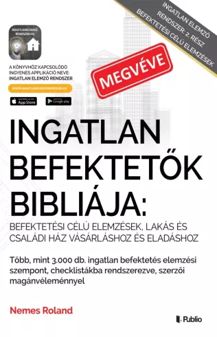 Ingatlanbefektetők bibliája borító
